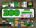 200+ Junk Removal Business Social Media Templates | Junk Removal | Junk Removal Business Social Media | Trash Removal Instagram Templates