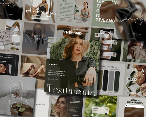 160 Wellbeing Coach Marketing Templates