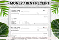 PRINTABLE Money or Rent Receipt | Cash Receipt | Sales Receipt | Business Receipt | Rental Receipt | Printable Receipt | Receipt Form | PDF
