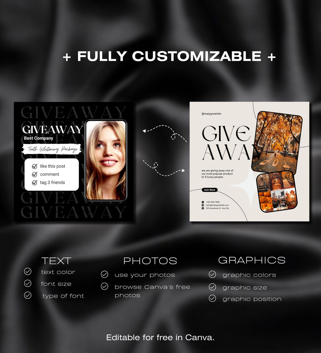 240 Teeth Whitening Instagram Templates | Teeth Whitening Instagram Templates | Teeth Whitening Posts | Teeth Whitening Social Media Posts