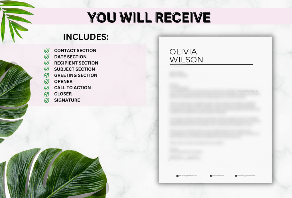 Nurse Cover Letter Template, Pre-Written, Canva (Digital Download)