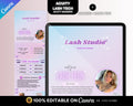 Acuity Scheduling Site Template, Editable DIY Booking Site Template, DIY Acuity Site, Booking Site, Lash Tech Acuity Template, Luxury Site