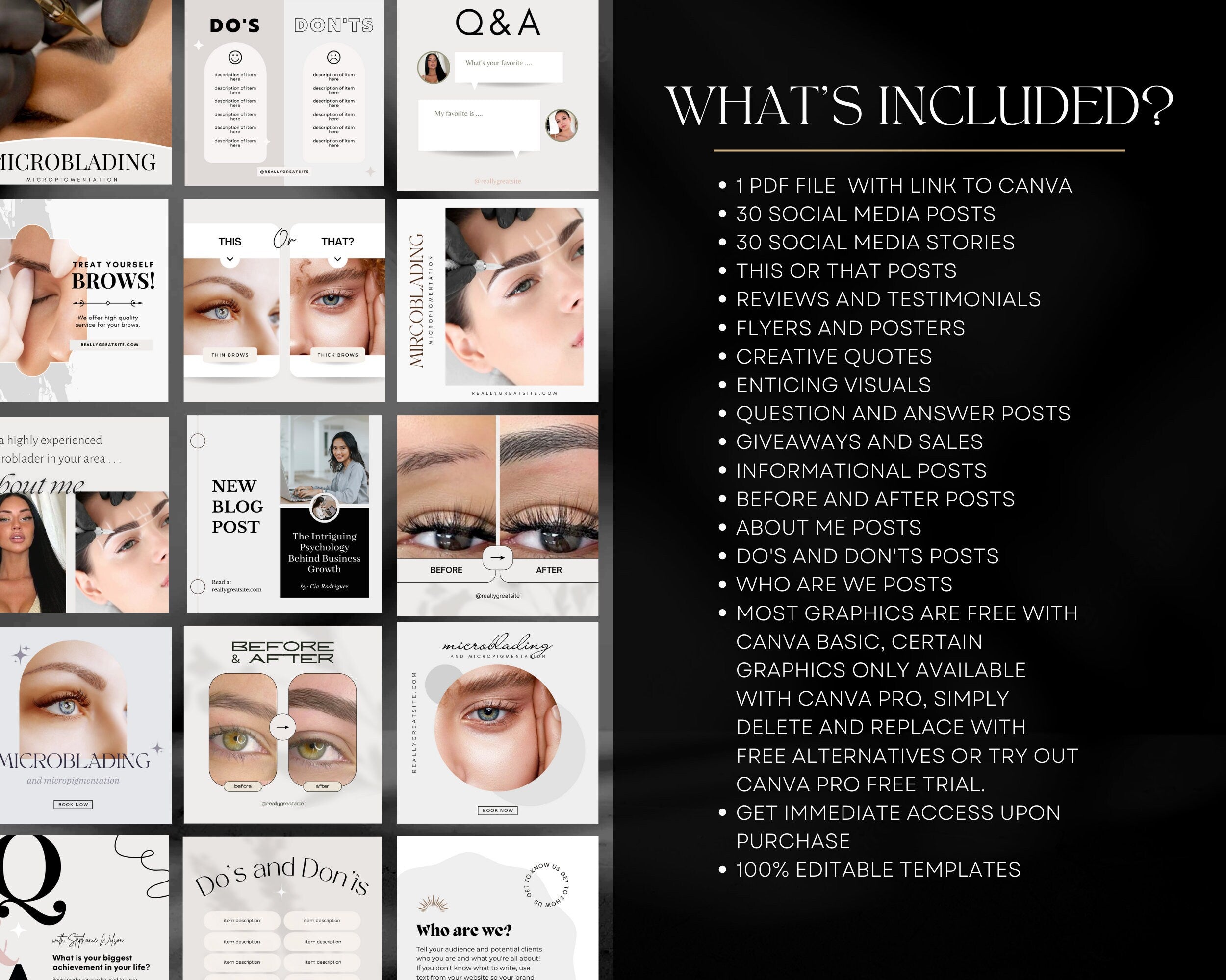 60+ PMU BROWS Social Media Templates | Microblading Instagram | PMU Instagram, Brow Tech, Powder Brows, Pmu Brows, Pmu Artist, Pmu Templates