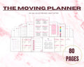 Moving Planner Printable, Relocation Checklist, Packing Guide (Digital Download)