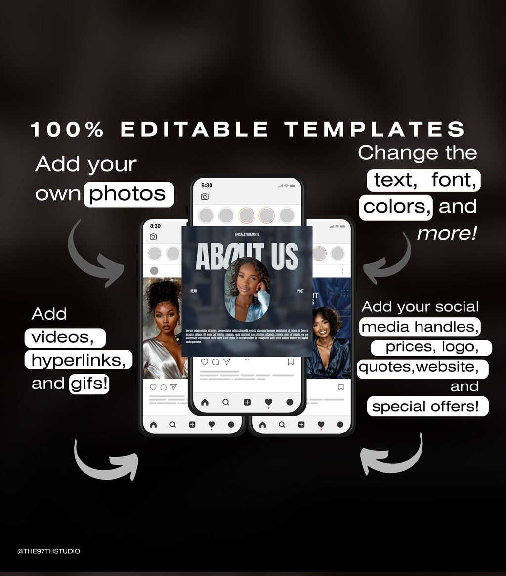 80 Credit Repair Instagram Templates | Credit Repair Posts | Credit Repair Flyer | Credit Repair Business IG Posts | Social Media Marketing