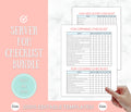 Restaurant Templates Starter Pack, Cleaning Checklist, Restaurant Manager, Restaurant Owner,Weekly Checklist, Server, Waiter,Canva Template