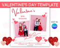 Valentine's Mini Session Photography Canva Template