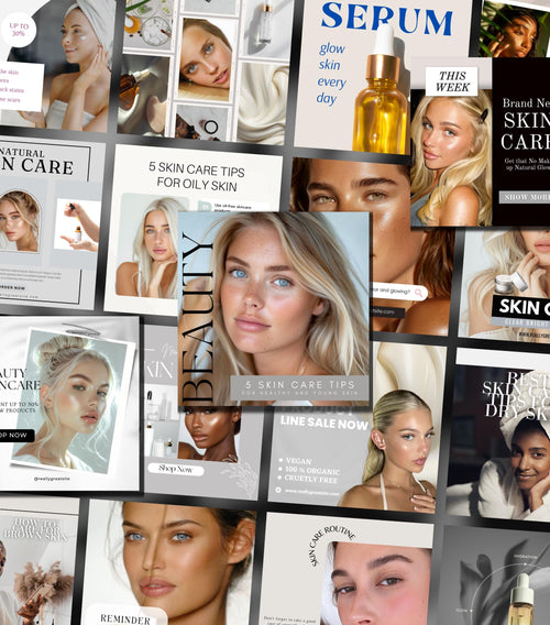 100+ Instagram Templates for Skincare