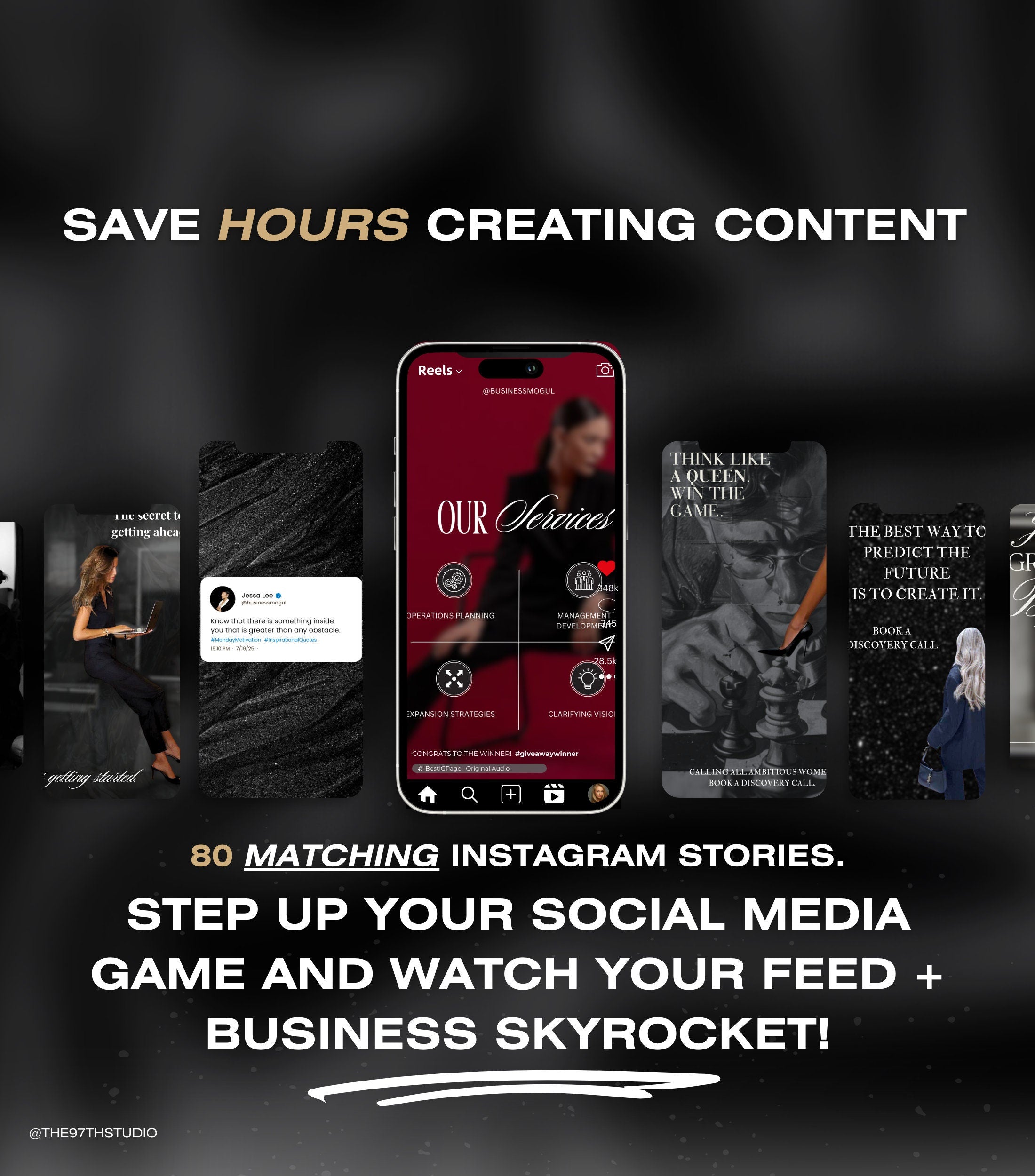 Business Coach Instagram Templates | Social Media Manager | Social Media Coaching | Business Coaching Instagram | Life Coach | Entrepreneur