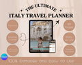 Italy Travel Planner Digital Travel Planner Vacation Planner Travel Itinerary Mobile Travel Planner Travel Guide Trip Planner Italy Trip