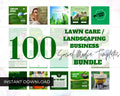 100+ Lawn Care Business Social Media TEMPLATES | Landscaper | Instagram Posts | Landscaper Social Media | Lawn Care Posts | Landscaping Post