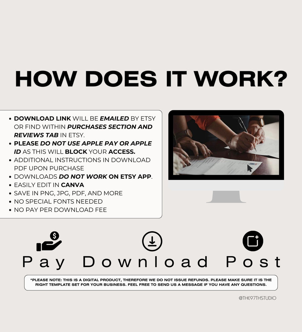 Notary Marketing | Notary Signing Agent | Notary Social Media | Loan Signing Agent | Notary Instagram Posts |Notary Posts Templates |IG Post