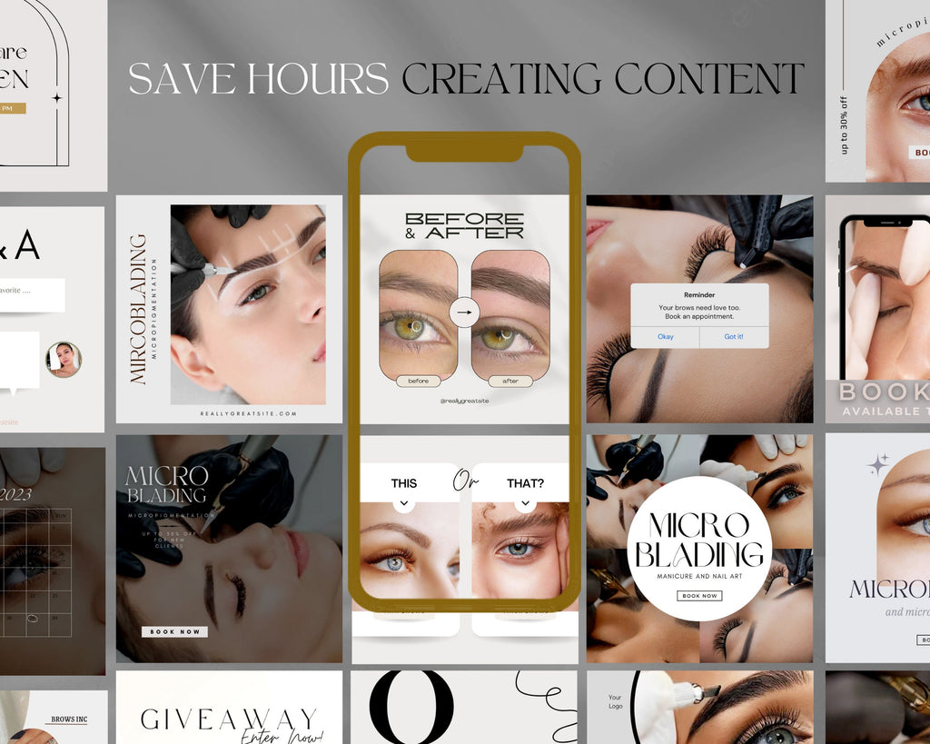 60+ PMU BROWS Social Media Templates | Microblading Instagram | PMU Instagram, Brow Tech, Powder Brows, Pmu Brows, Pmu Artist, Pmu Templates