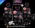 ETHEREAL BEAUTY Acuity Scheduling Template VOL. 2, Hair Acuity Website Template, Acuity Website Banner, Acuity Booking Template, Luxury Site