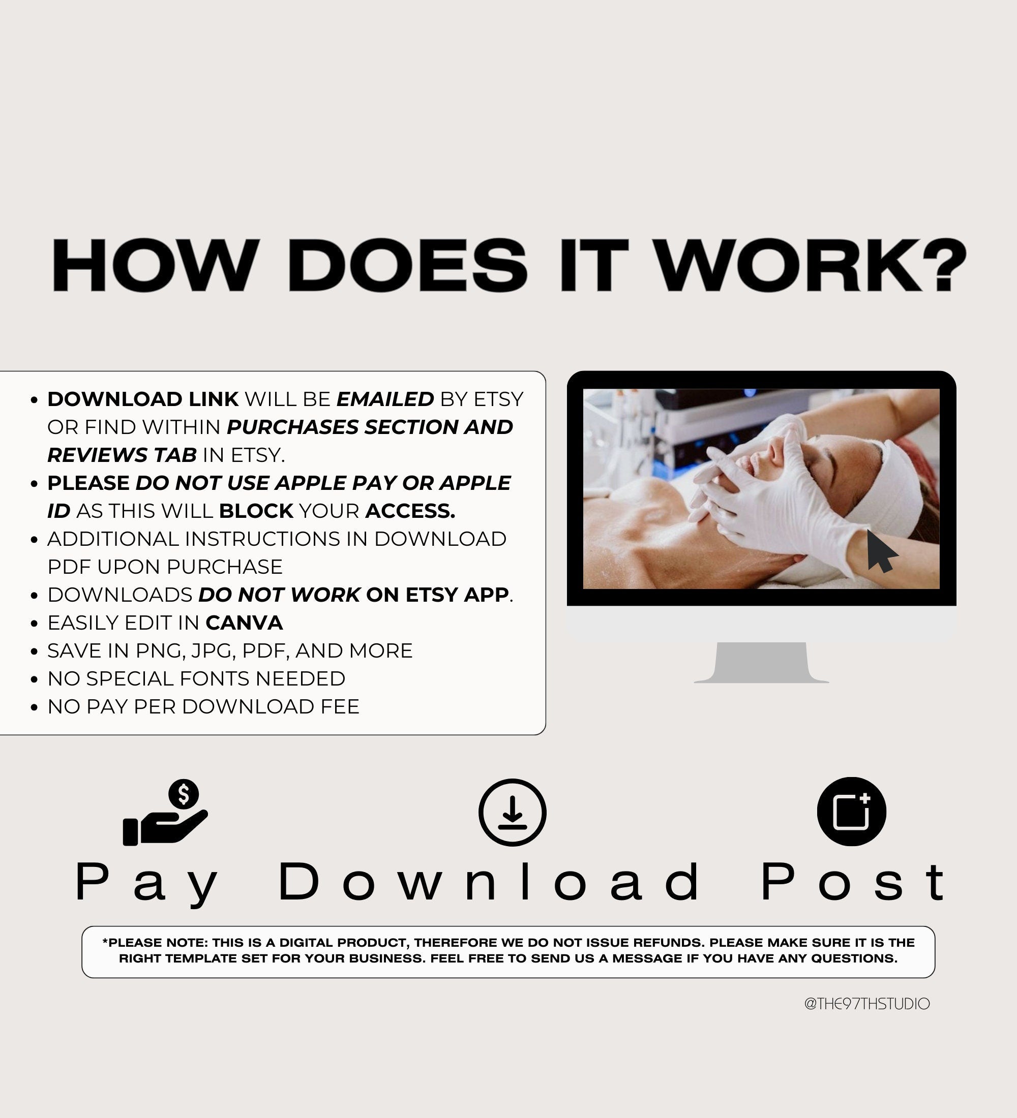 Chemical Peel Instagram Templates | Esthetician Instagram | Facial Treatment | Skincare Social Media | Skincare Instagram Templates | MEDSPA