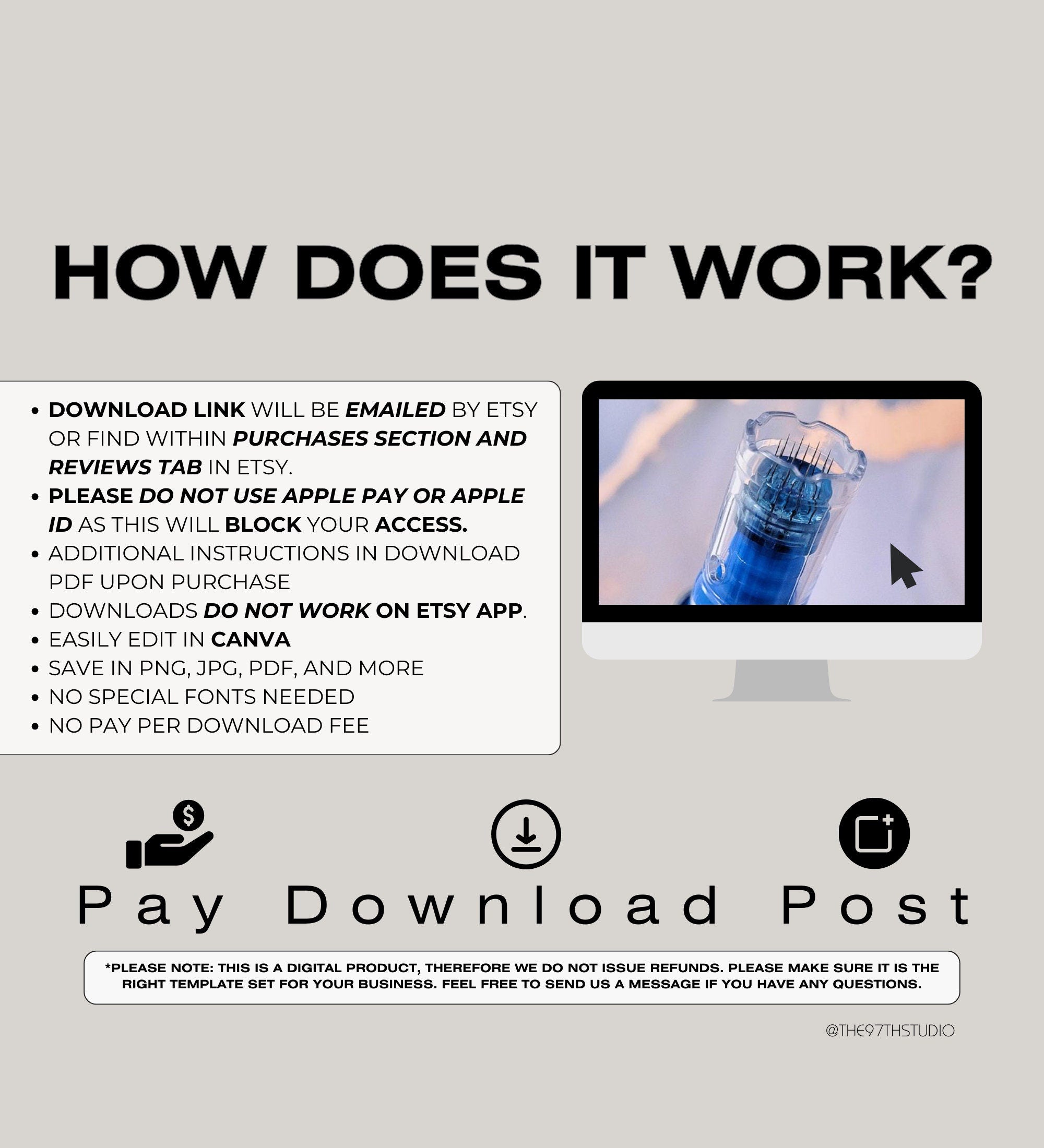 Microneedling Instagram Posts | Esthetician Instagram | Medspa Instagram | Tattoo Artist | Beauty Business | RF Microneedling | Skincare