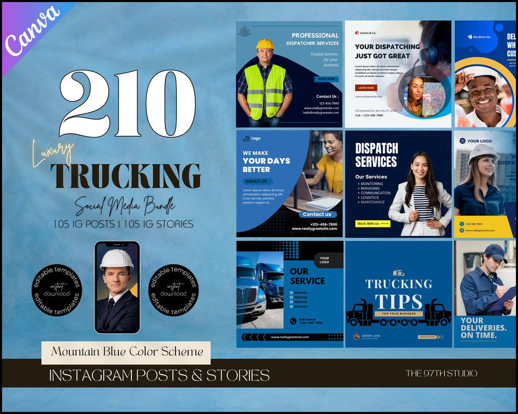 Trucking Instagram Templates, Dispatch Flyer, Truck Dispatch Instagram,Freight Dispatch,Trucking Dispatch,Dispatch Truck Business,Dispatcher