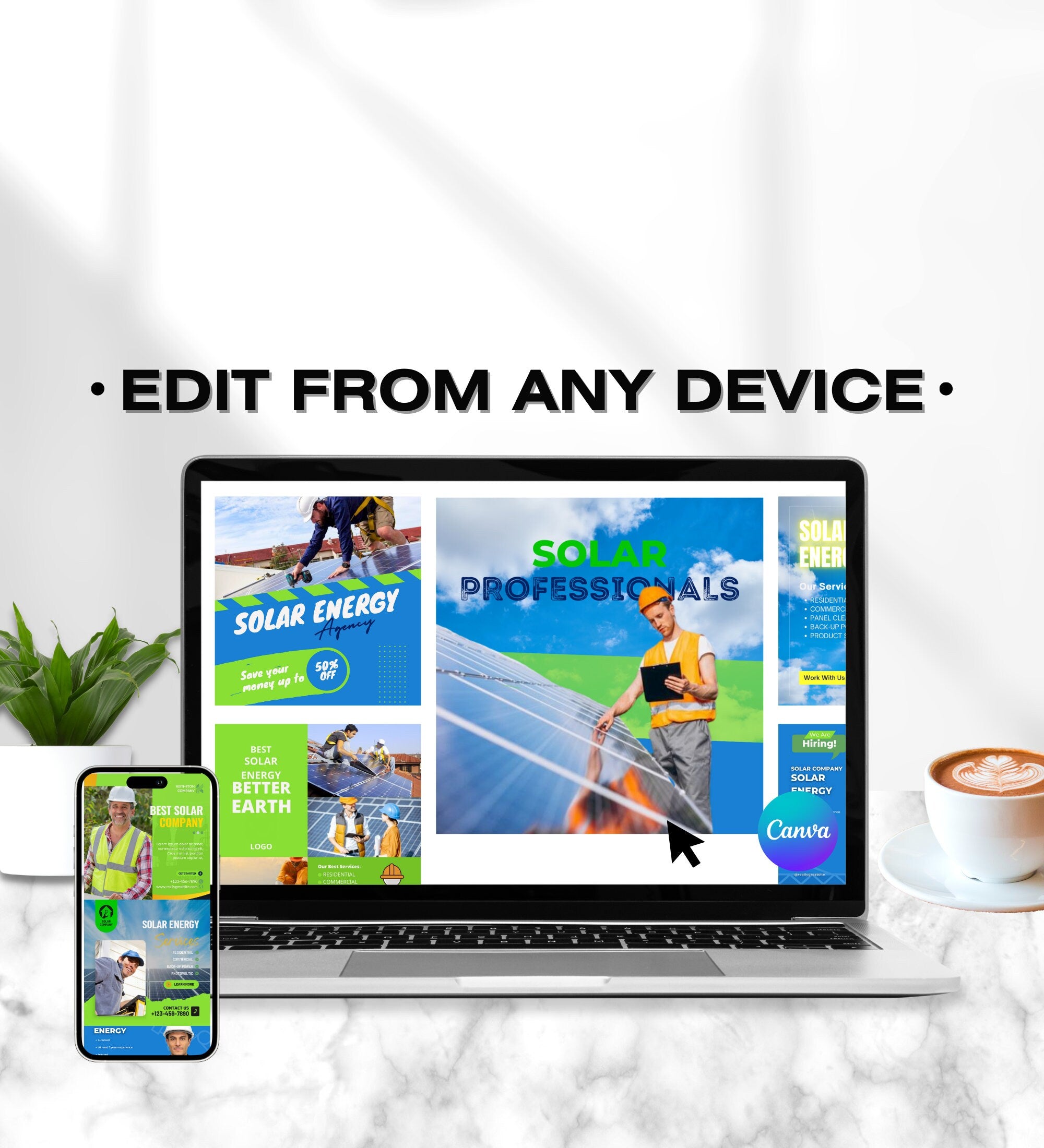 Solar Energy Company Instagram Template Posts | Solar Energy Business Marketing | Solar Energy Business | Solar Energy Instagram Posts