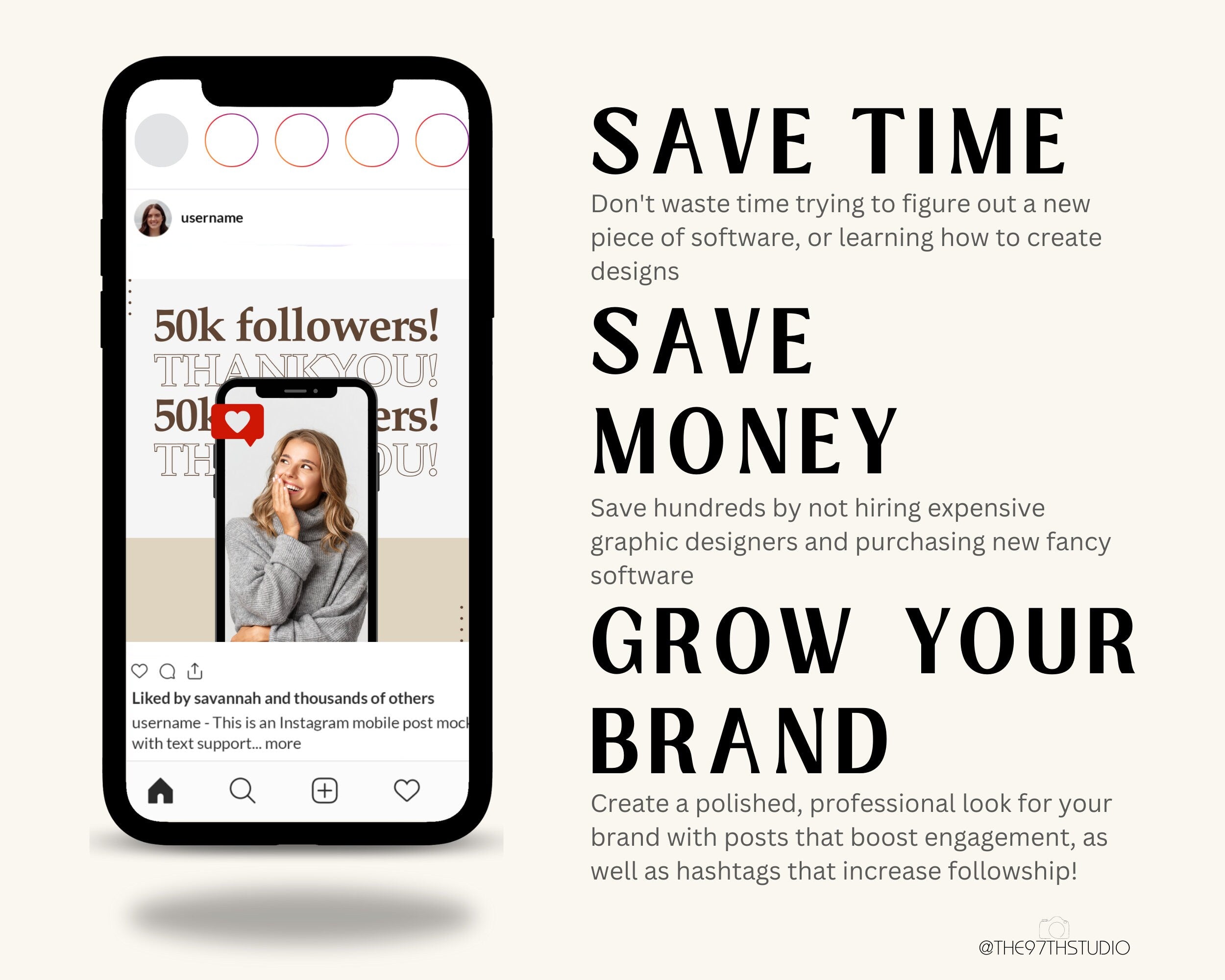 120 Virtual Assistant Instagram Templates