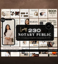 Notary Marketing | Notary Signing Agent | Notary Social Media | Loan Signing Agent | Notary Instagram Posts |Notary Posts Templates |IG Post
