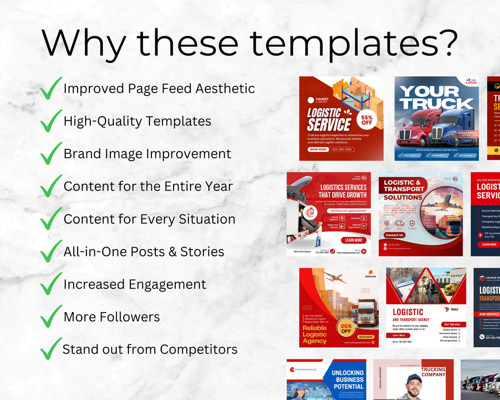 Logistics and Trucking Instagram Templates, Dispatch Flyer, Truck Dispatch Instagram, Freight Dispatch, Trucking Dispatch, Dispatch Business