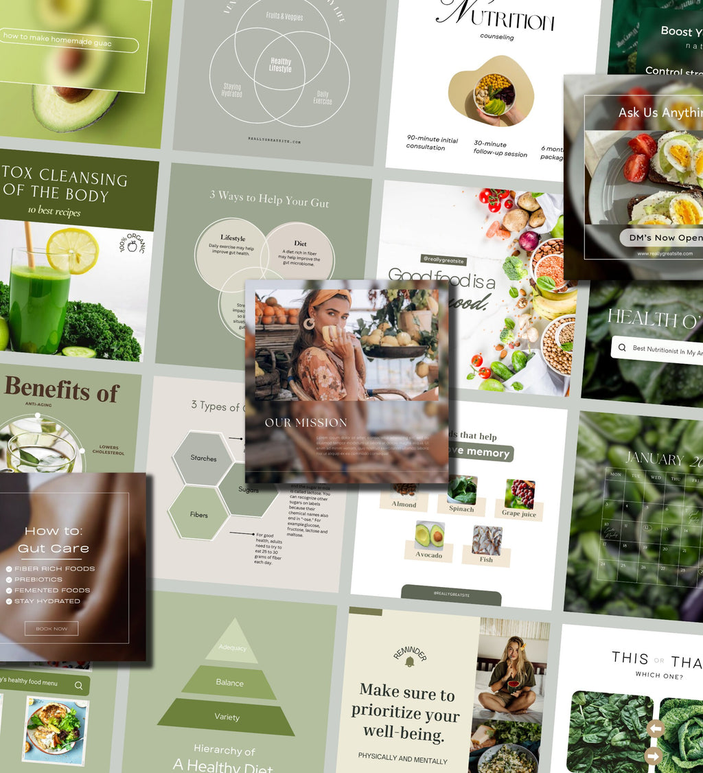 Nutritionist Instagram Posts | Digital Marketing | Health Coach | Dietician | Nutrition Coach Instagram | Health & Wellness Instagram Posts