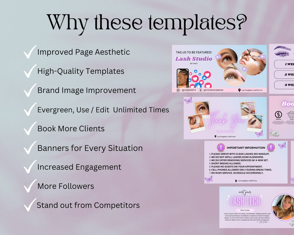 Acuity Scheduling Site Template, Editable DIY Booking Site Template, DIY Acuity Site, Booking Site, Lash Tech Acuity Template, Luxury Site