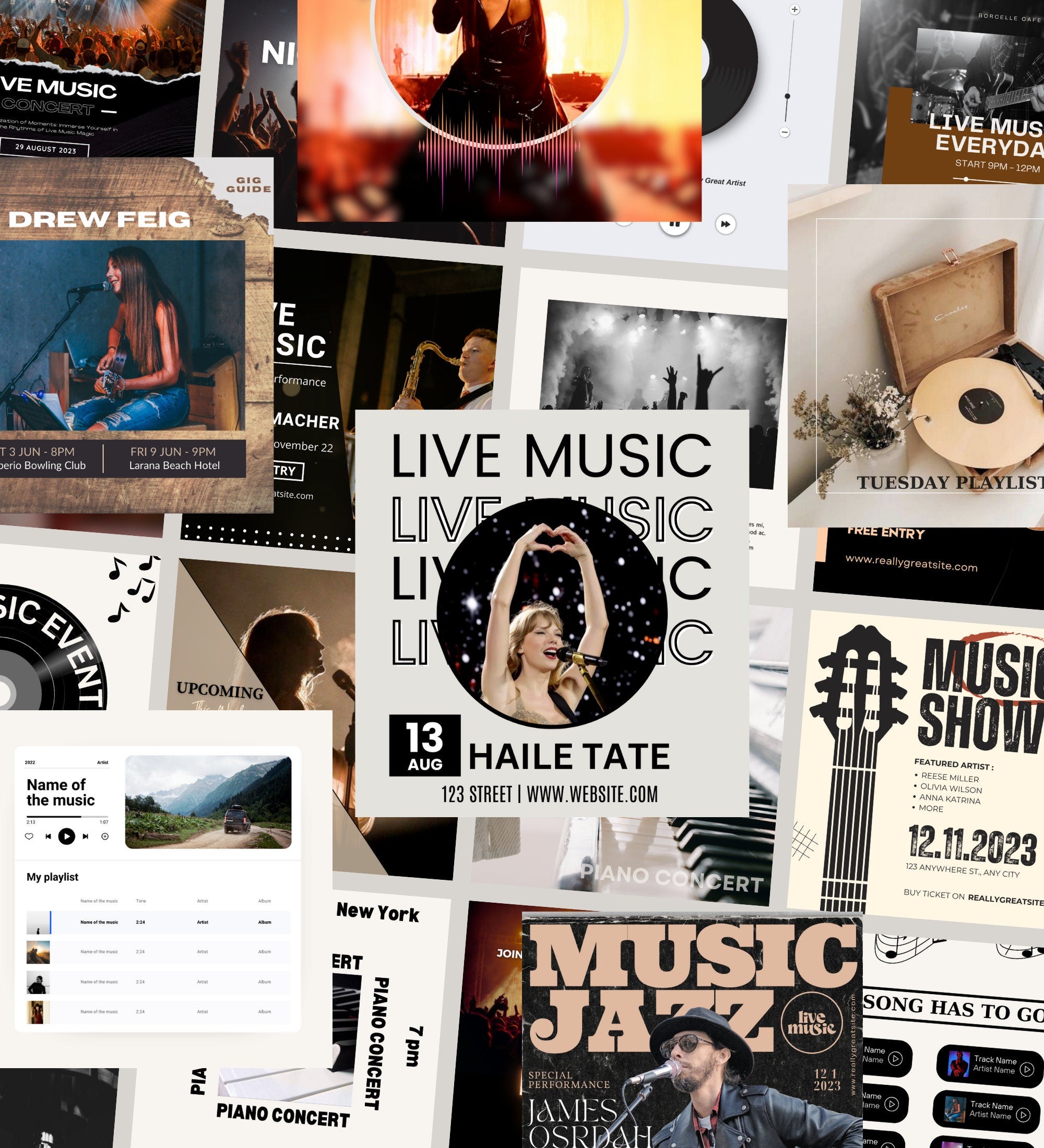 Musician Instagram Posts | Musician Digital Marketing | Musician Social Media | Musician Instagram | Artist Social Media | Band Instagram