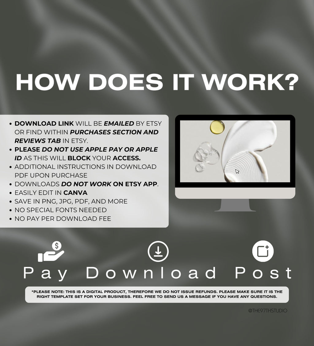 Skincare Instagram Posts | Skincare Canva Templates | Esthetician | Skincare Posts | Skincare Social Media Instagram  | Acne | Dermatologist