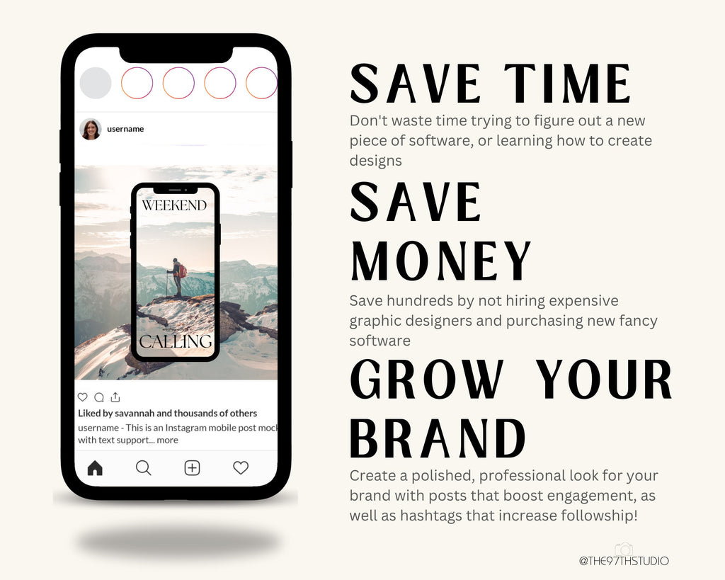 100 TRAVEL Instagram Templates | Travel Agent Instagram Post | Travel Blogger Templates | Travel Influencer Instagram | Vacation Templates