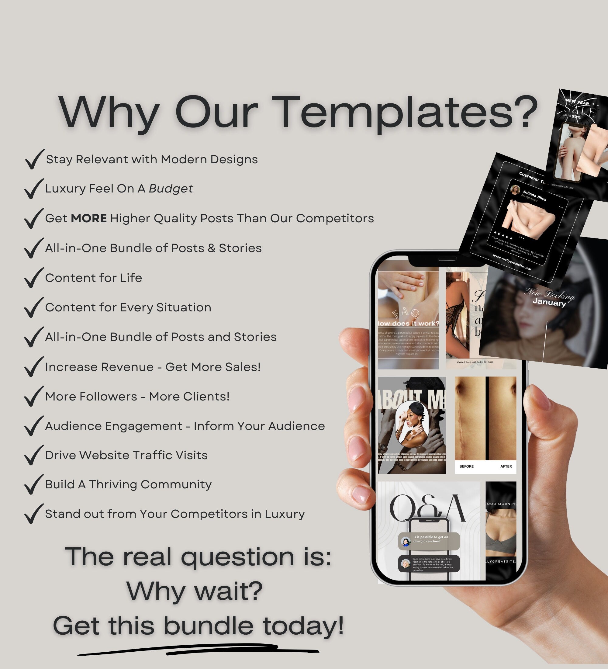 Paramedical Tattoo Instagram Posts | Medical Tattoo | Medspa Instagram |  Tattoo Artist |Beauty Business Instagram |Editable Instagram Posts