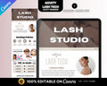 Acuity Scheduling Site Template, Editable DIY Booking Site Template, DIY Acuity Site, Booking Site, Lash Tech Acuity Template, Luxury Site