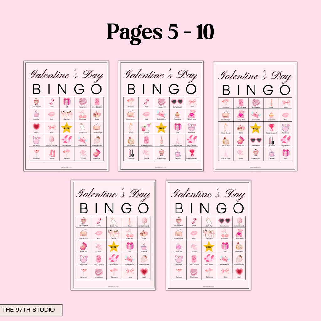 Galentines Day Games Printable Valentine's Day Party Ladies Night Game Ideas Girls Night Games Galentines Day Games Fun Office Party Games