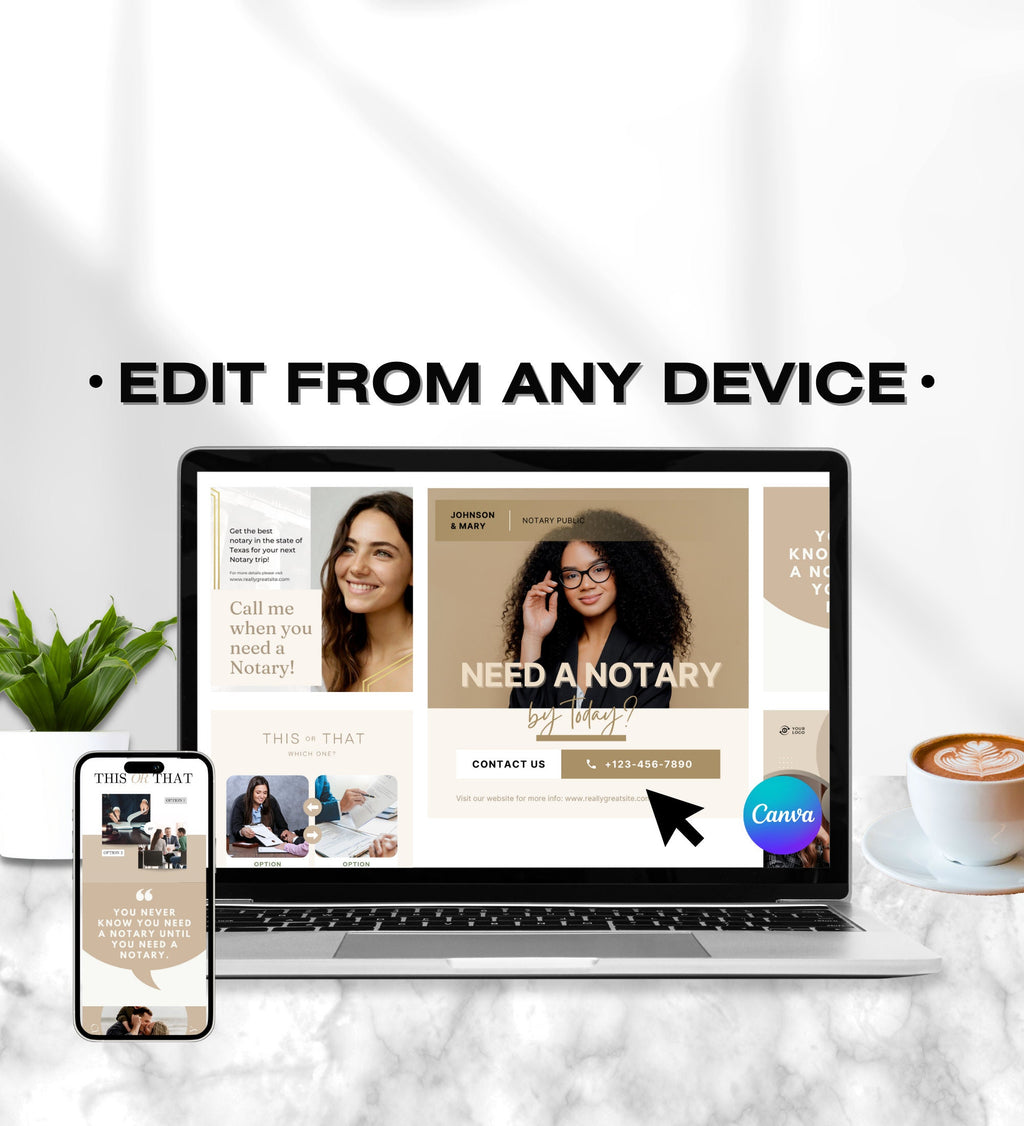 Notary Marketing | Notary Signing Agent | Notary Social Media | Loan Signing Agent | Notary Instagram Posts |Notary Posts Templates |IG Post