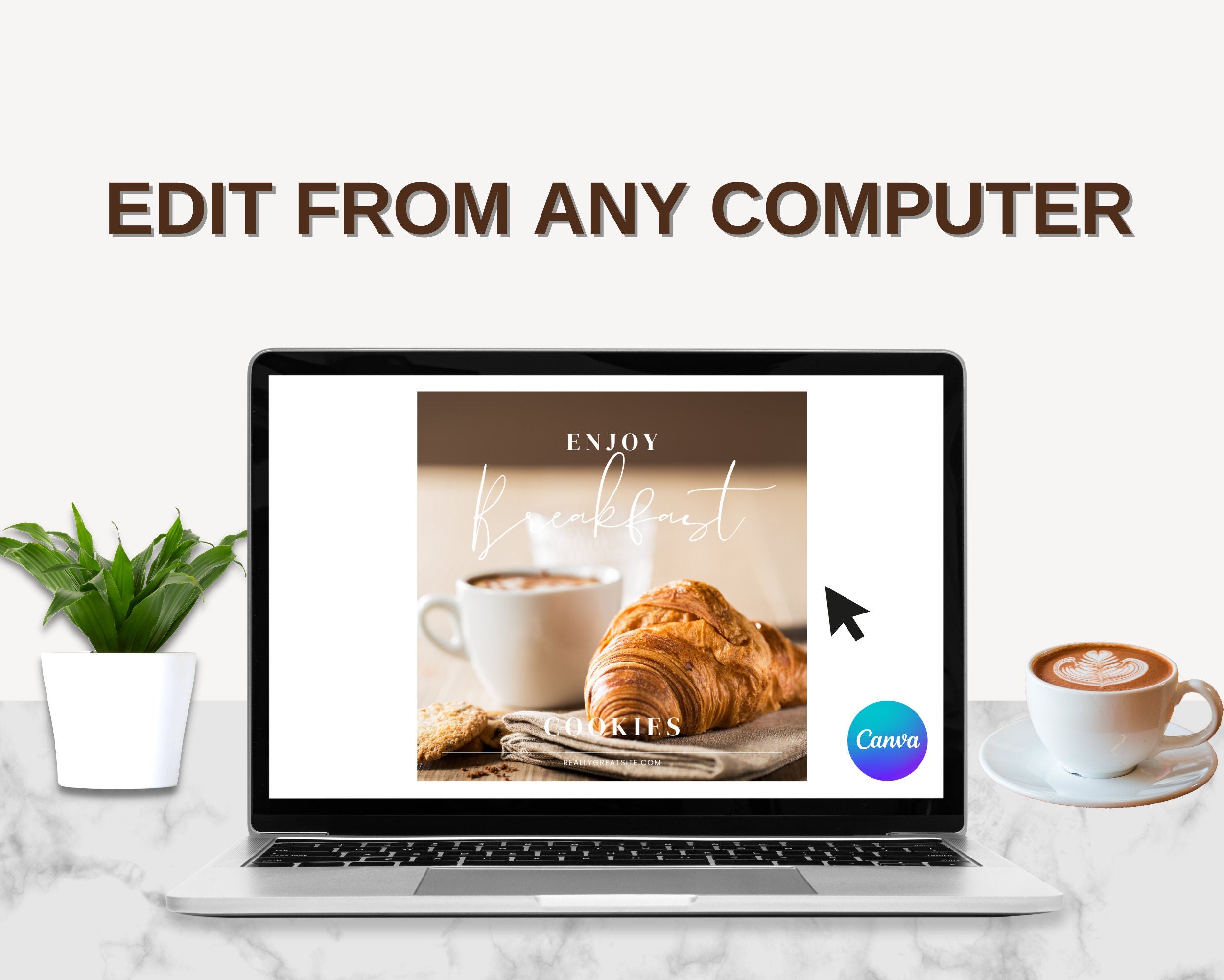 Bakery Instagram Post Templates | Bakery Instagram Template | Cake Business Social Media |Coffee Bake Shop Template | Social Media Marketing