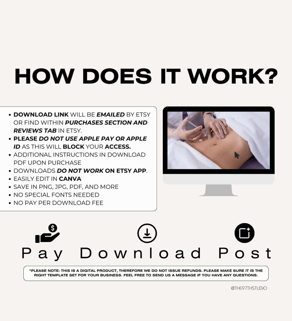 FAT DISSOLVE Instagram Posts | Injectable Lipolysis Instagram Templates | Lipolytic injections Instagram Posts | Fat Dissolving Injections