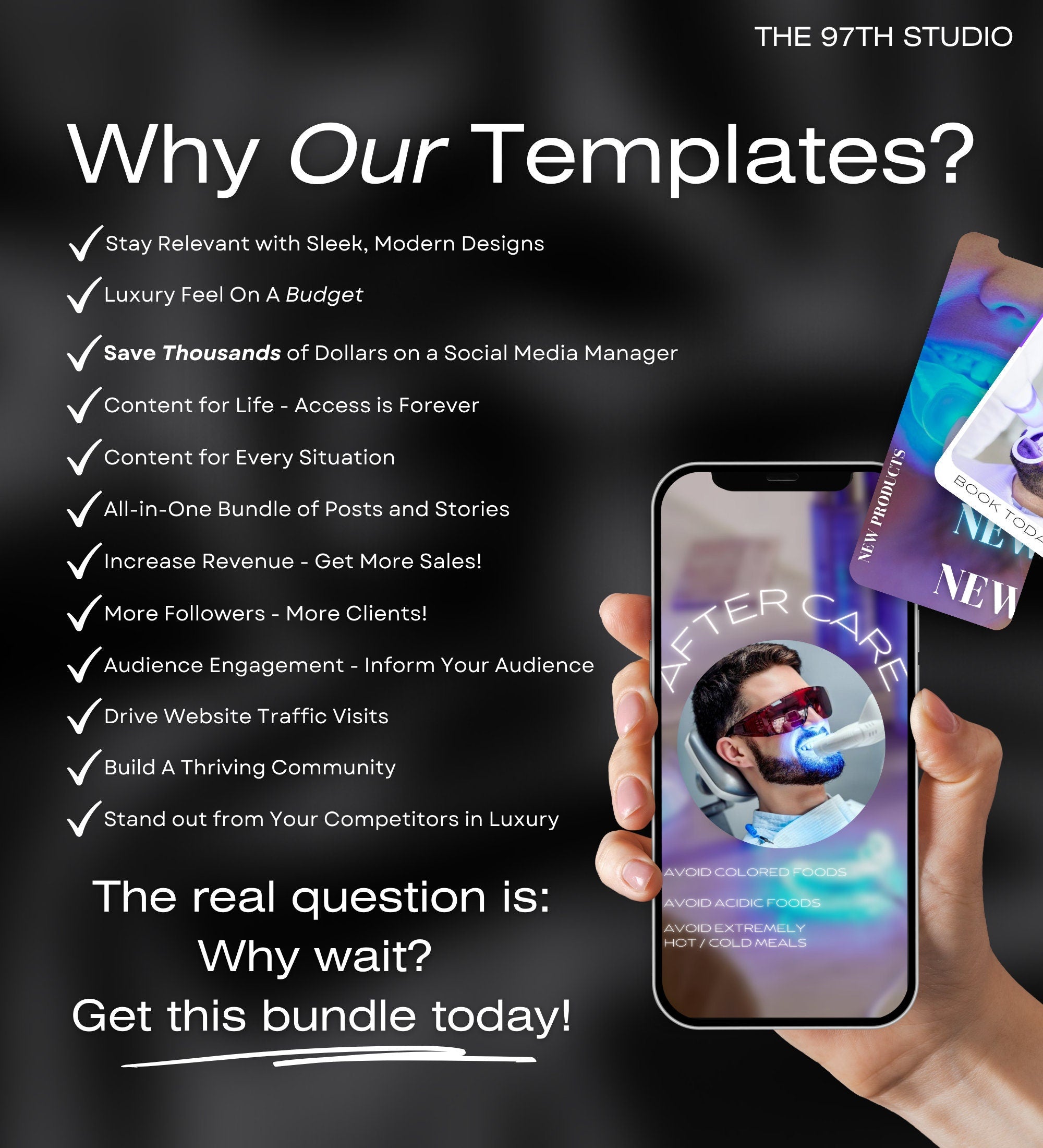 Teeth Whitening Instagram Video Reels | Digital Marketing | Teeth Whitening Social Media | LED Teeth Whitening Branding | Dentist Instagram