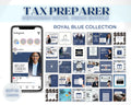 Tax Preparer Instagram Template Social Media BUNDLE, Tax Preparation Accounting Posts,Tax Prep Flyer,DIY Tax Posts,Tax prep engagement post