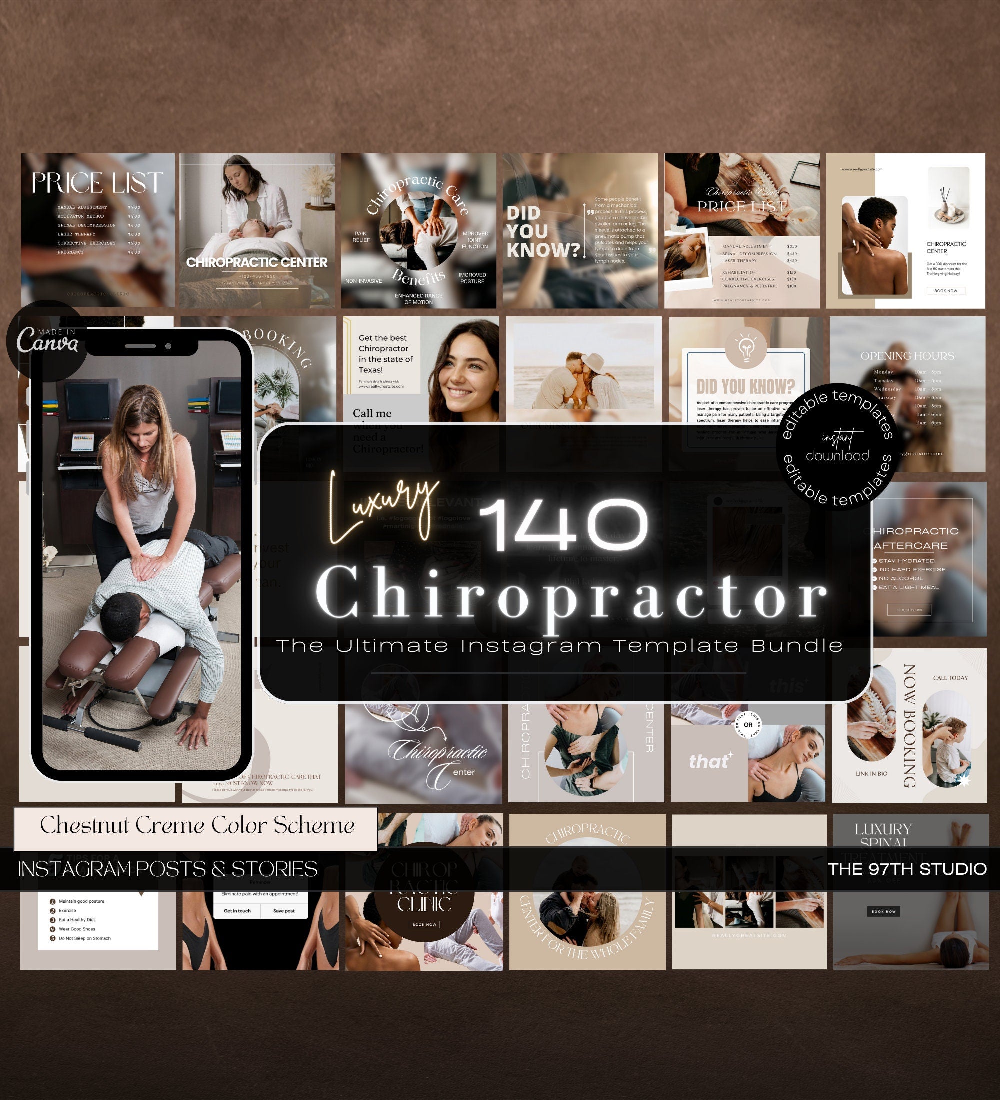 Chiropractor Instagram Posts | Chiropractor Digital Marketing | Social Media | Chiropractic Clinic Instagram | Social Media Instagram Posts