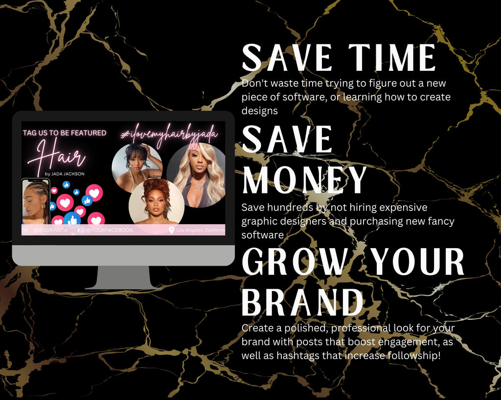 PINK Acuity Scheduling Template HAIRSTYLIST, Hair Acuity Website Template, Acuity Website Banner, Acuity Booking Template,Web Banner, Luxury
