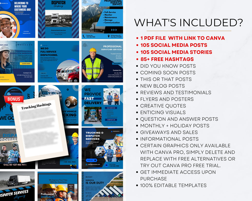 Trucking Instagram Templates, Dispatch Flyer, Truck Dispatch Instagram,Freight Dispatch,Trucking Dispatch,Dispatch Truck Business,Dispatcher