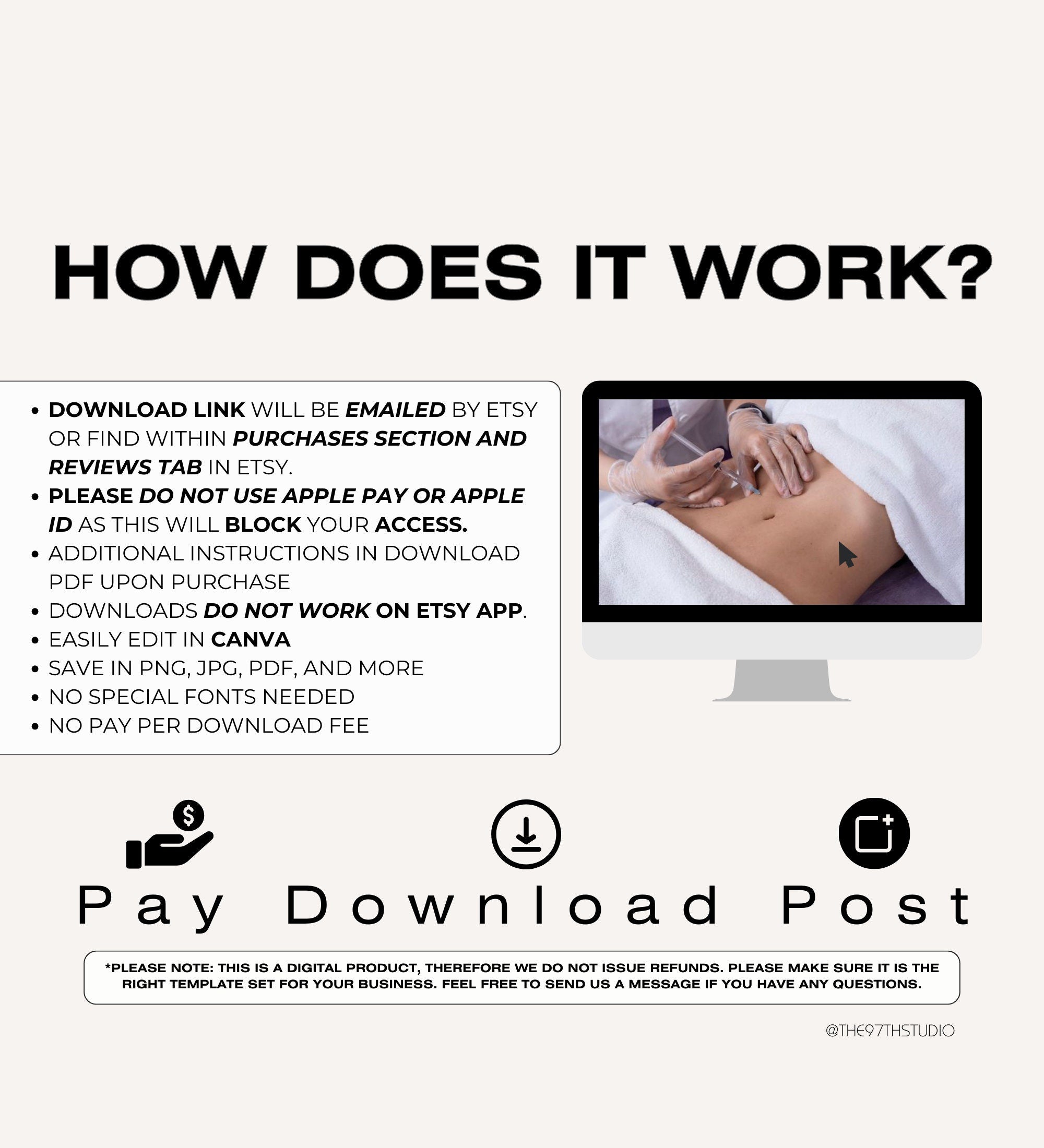 FAT DISSOLVE Instagram Posts | Injectable Lipolysis Instagram Templates | Lipolytic injections Instagram Posts | Fat Dissolving Injections