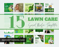 Lawn Care Social Media Templates | Landscaping Posts (Digital Download)