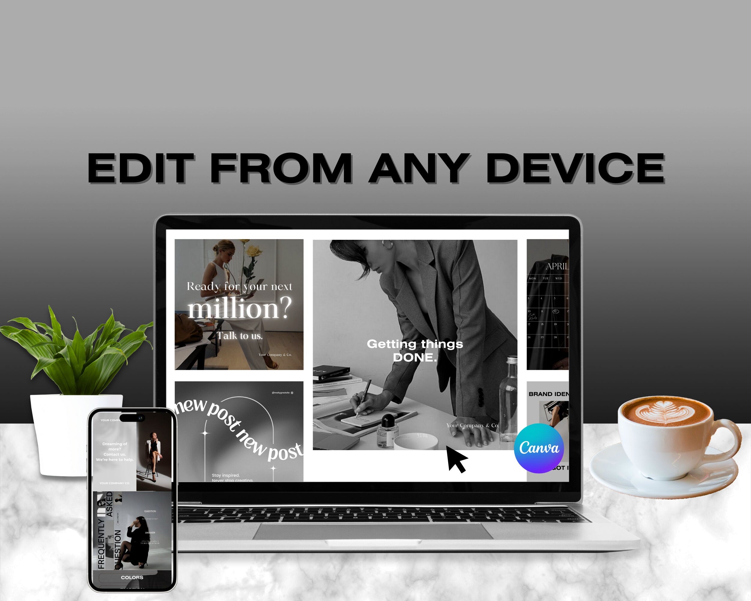 230+ Social Media Instagram Posts | Agency Marketing Templates (Digital Download)