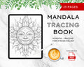 Mindfulness Tracing Book for Kindle and iPad | Kindle Scribe PDF | Stress Relief | Tracing Pages | Mindfulness Book