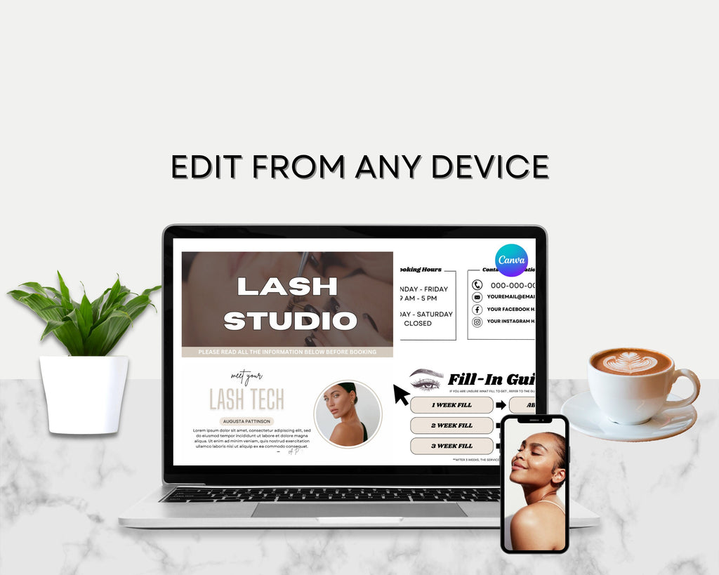 Acuity Scheduling Site Template, Editable DIY Booking Site Template, DIY Acuity Site, Booking Site, Lash Tech Acuity Template, Luxury Site