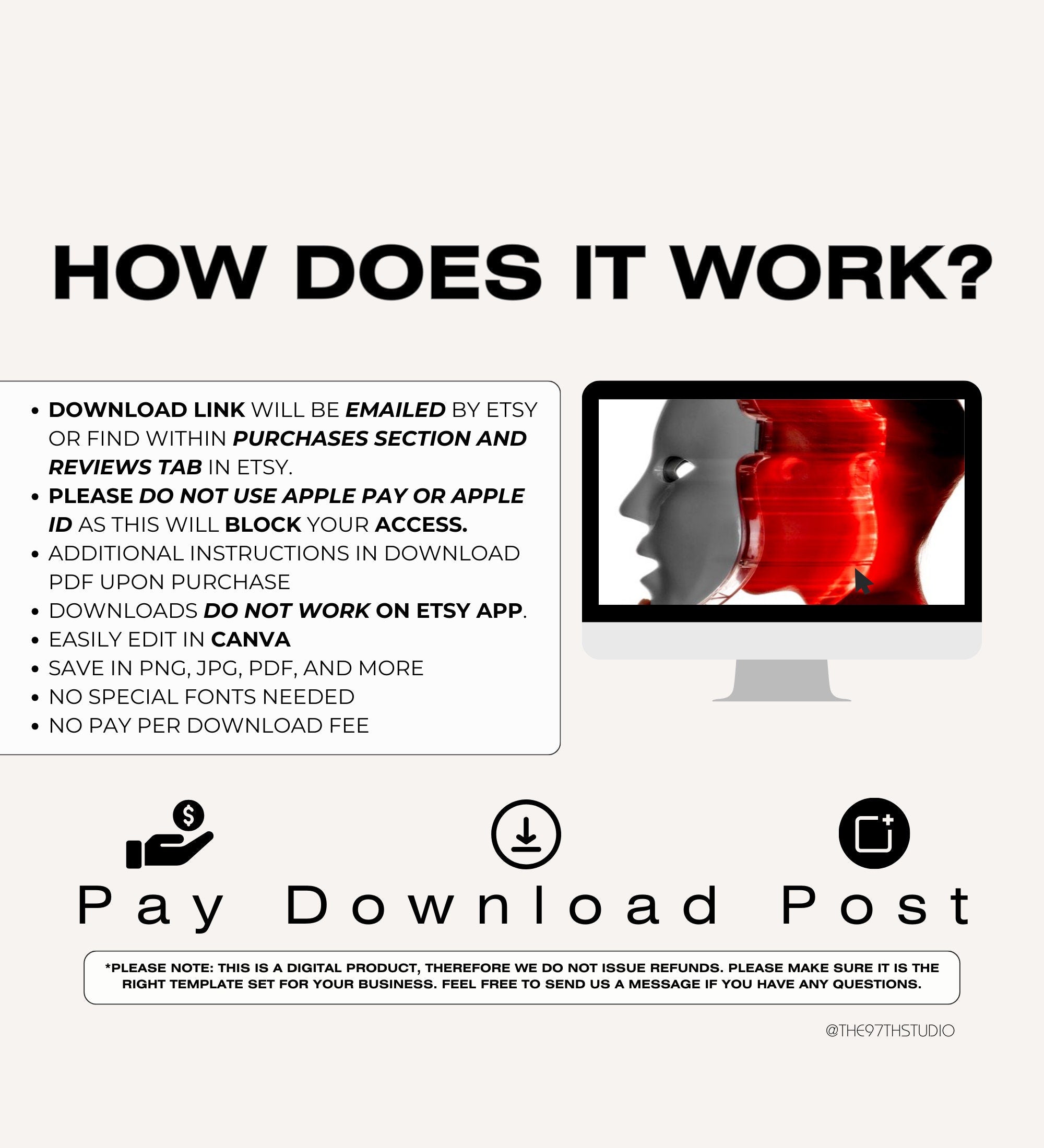 Red Light Therapy Instagram Posts | Facial | Digital Marketing | Skincare Social Media | Skincare Instagram | Esthetician Instagram Posts