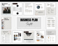 Editable Business Plan Template, Canva Start Up Workbook (Digital Download)